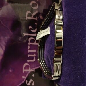 2222454-9. Men's Stainless Steel Heavy I.D.  Bracelet